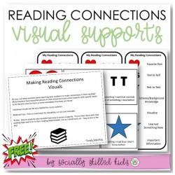 Making Reading Connections | Visual Supports | Freebie
